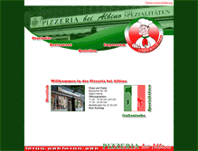 Tablet Screenshot of pizzeria-bei-albino.de